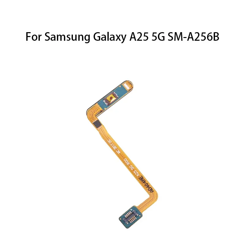 org Power Button Fingerprint Sensor Flex Cable For Samsung Galaxy A25 5G SM-A256B