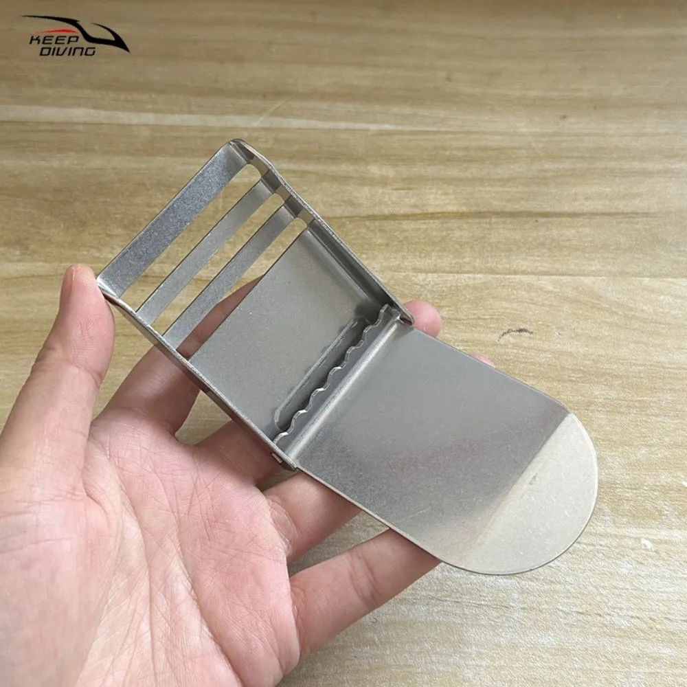 304 Stainless Steel Scuba Diving Color Weight Belt Buckle Wire Drawing Process With Electroplating Quick-release Buckle