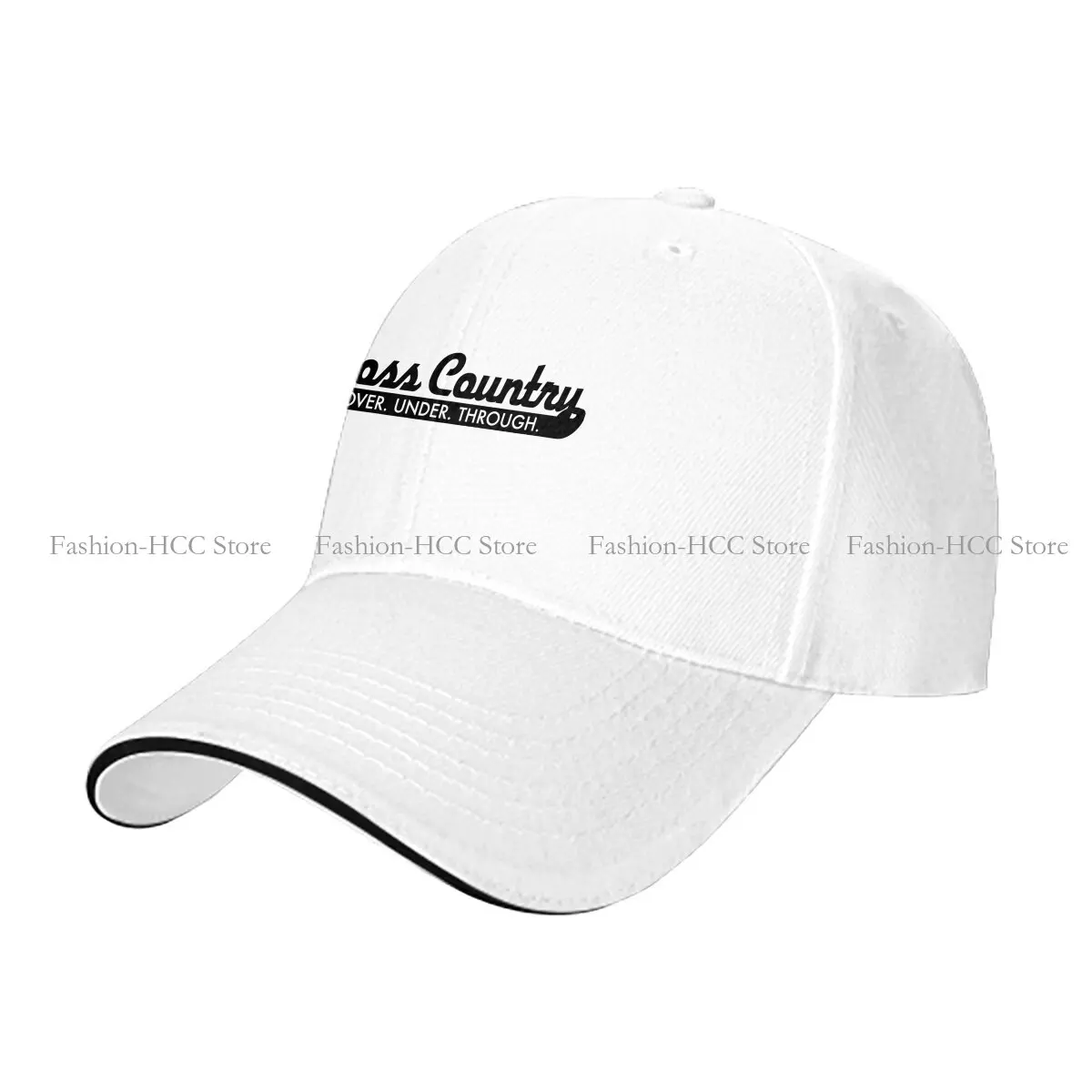 Black Solid Color Baseball Caps Peaked Cap Cross-Country Cross Country Sun Shade Hats Men Women