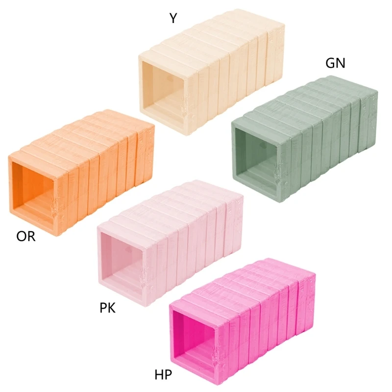 

10Pcs 3D Floating Jewelry Display Box Storage Case Earrings Rings Coin Packaging Box Necklace Display Stand 9x9cm Dropship