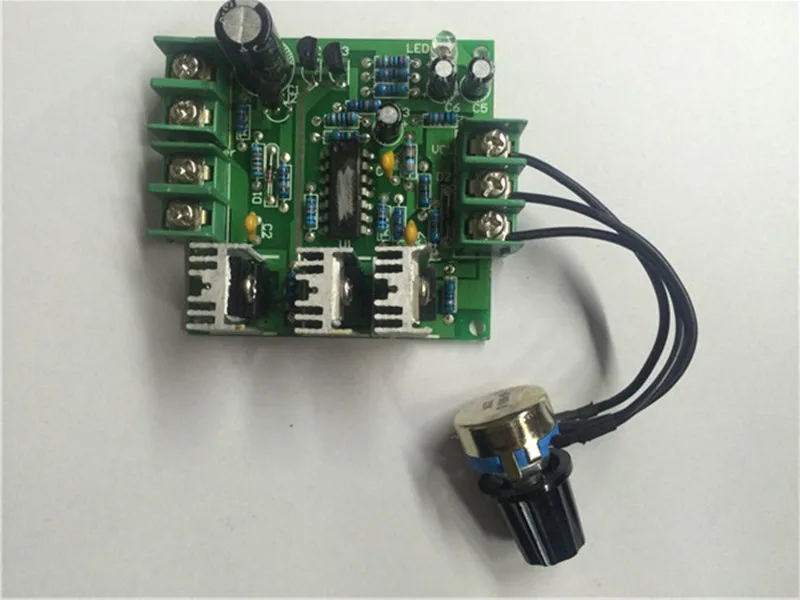 Ordinary Brushed DC Motor 12V-18V-30V-40V Q916 DC Motor Controllable Speed Control Board