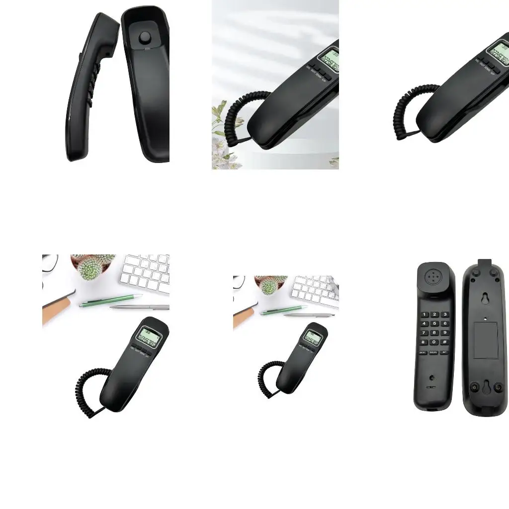  Corded Phone Landline Phone for Home Telephones Landline Corded Wall Mountable