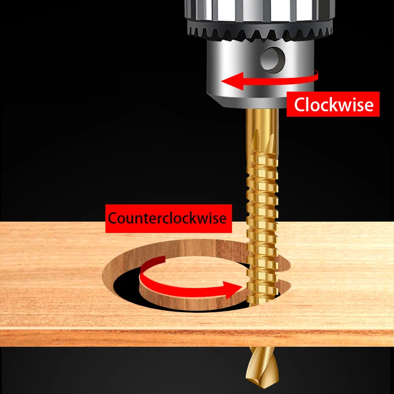 Multi-função irregular viu broca de madeira buraco broca 3mm,4mm,5mm,6mm,6.5mm,8mm madeira puxando slot conjunto de ferramentas de buraco especial