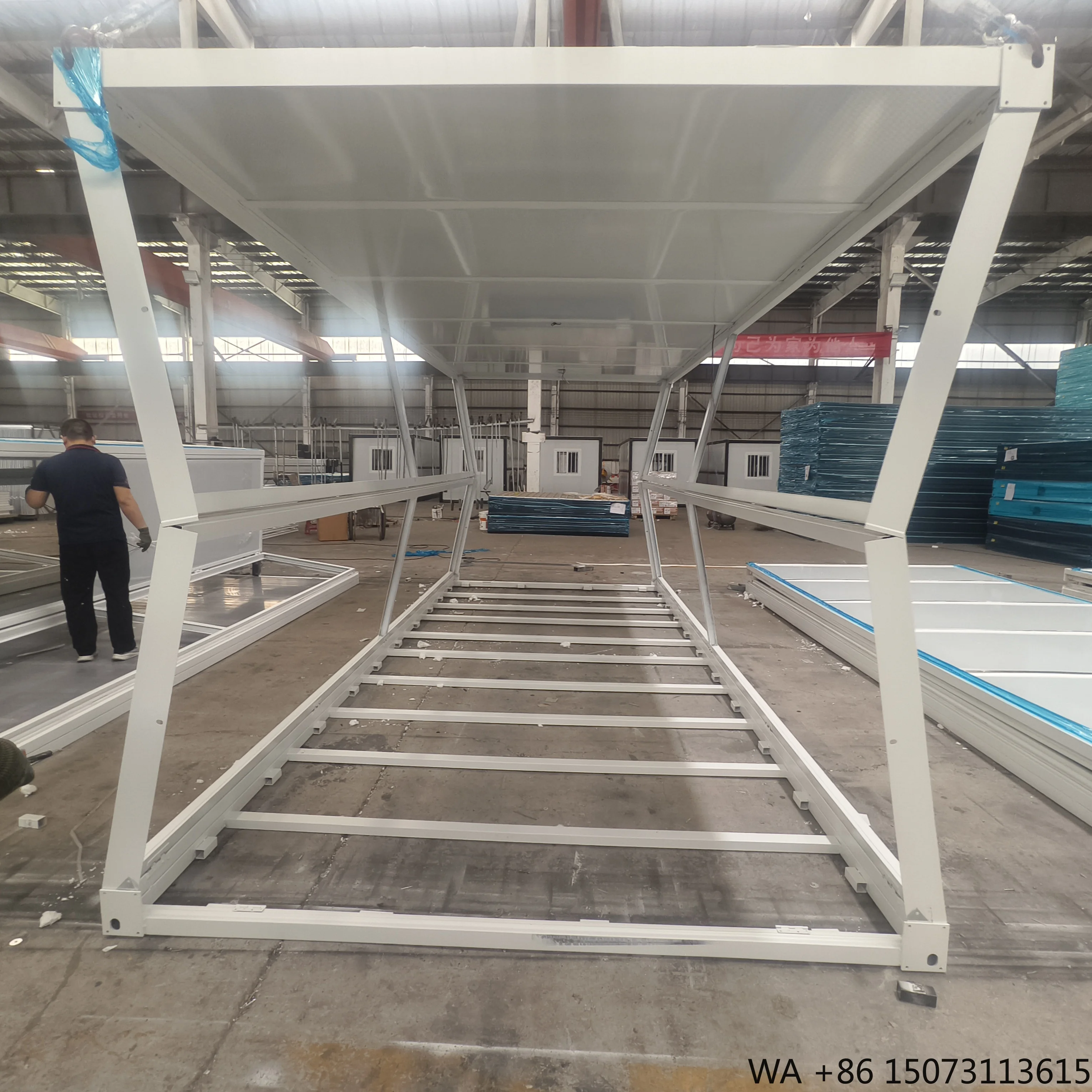 Standard Portable Container House Detachable Tiny House Modern Outdoor Office Modular Mobile Dormitory