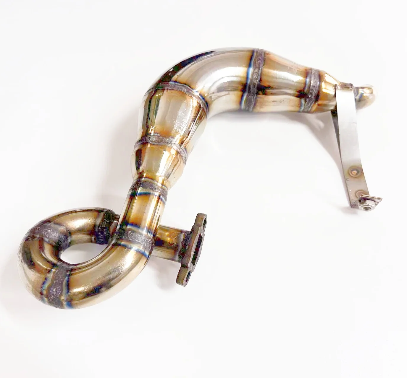 LOSI DBXL RCMK XCR 1/5 four-wheel drive  car upgrade 304 stainless steel silencing version exhaust pipe modification upg