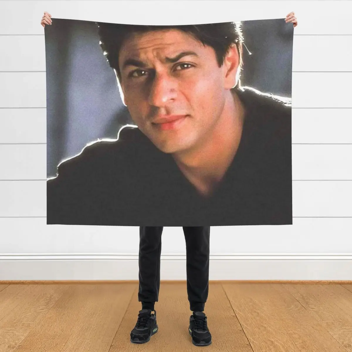 

shahrukh khan Throw Blanket Camping For Decorative Sofa Cute Plaid Blankets