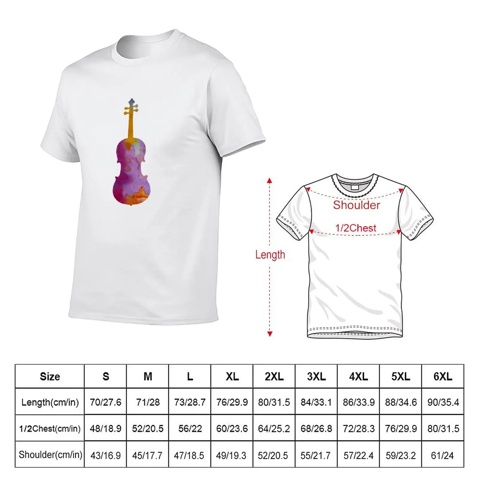 Viola T-Shirt plain customs design your own graphic t shirt vintage heavyweight t shirts for men