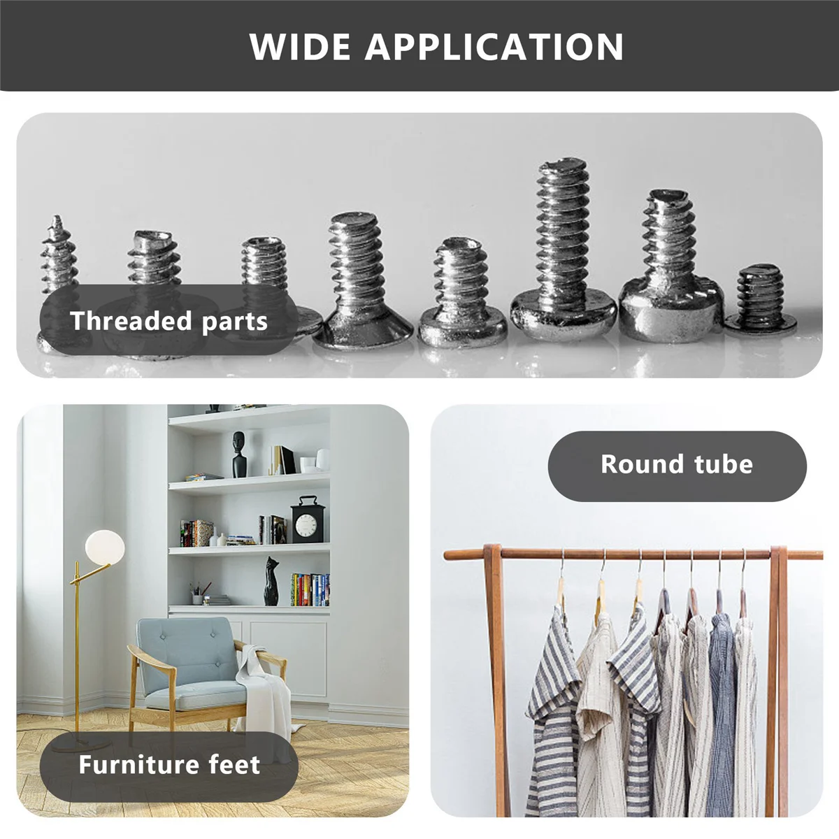 10 шт., резиновые заглушки для болтов, 16 мм