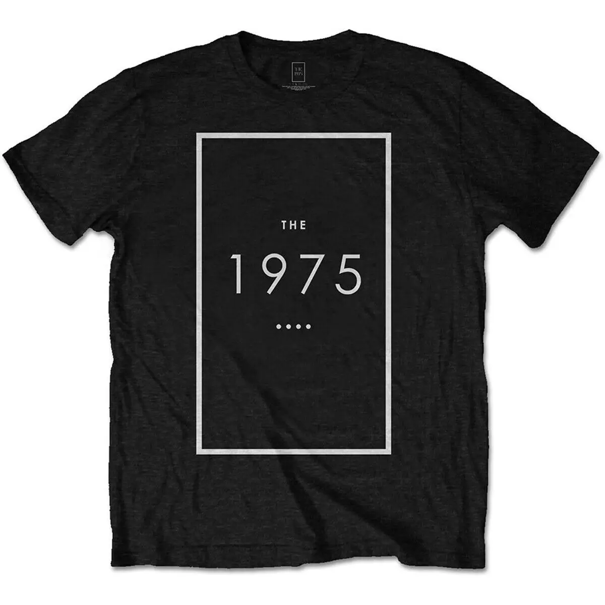 

Black The 1975 Original Logo Official T Shirt Mens