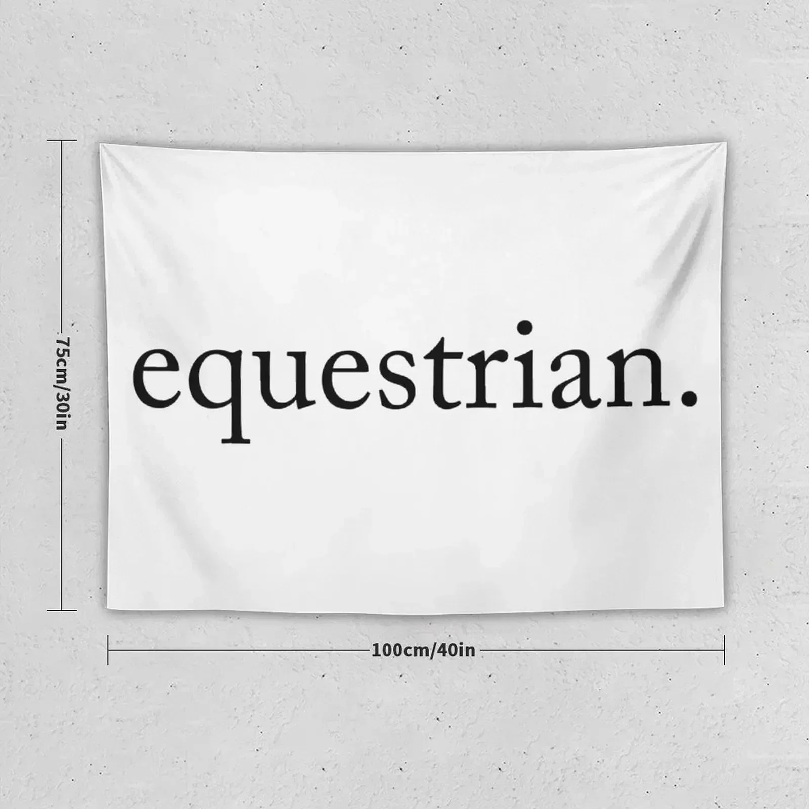 equestrian Tapestry Home Supplies Aesthetic Room Decoration Tapestry