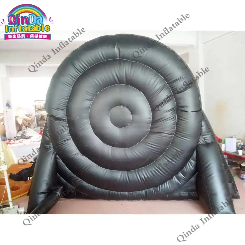Football Shooting Games Inflatable Dart Board,3M Height Inflatable Golf Dart Game With Sticky Balls