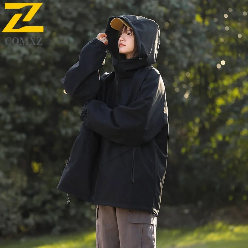 COMXZ 2025 Spring Autumn Reversible Jacket Mens Coat