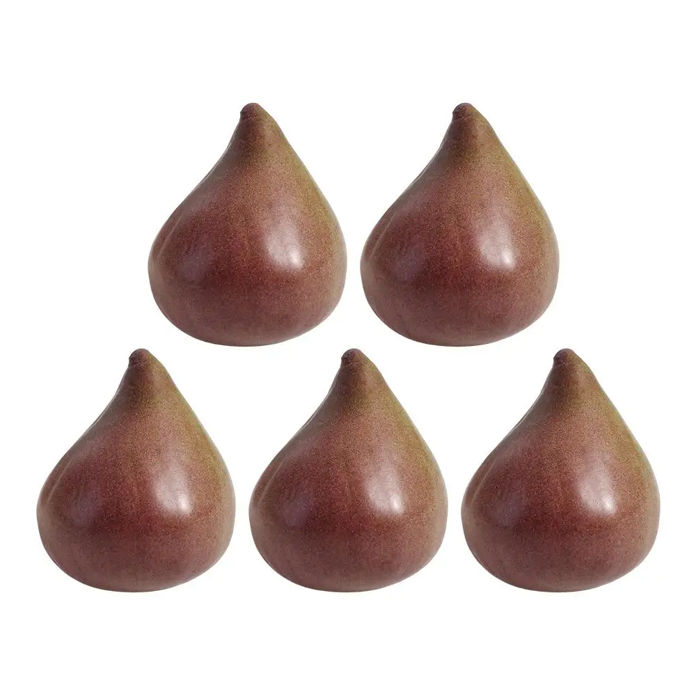 

Kid Toy Gift Mini Simulation Fig Ornament Lifelike Handicrafts Artificial Fig Funny Fruit Model Home Kitchen Cabinet Decor