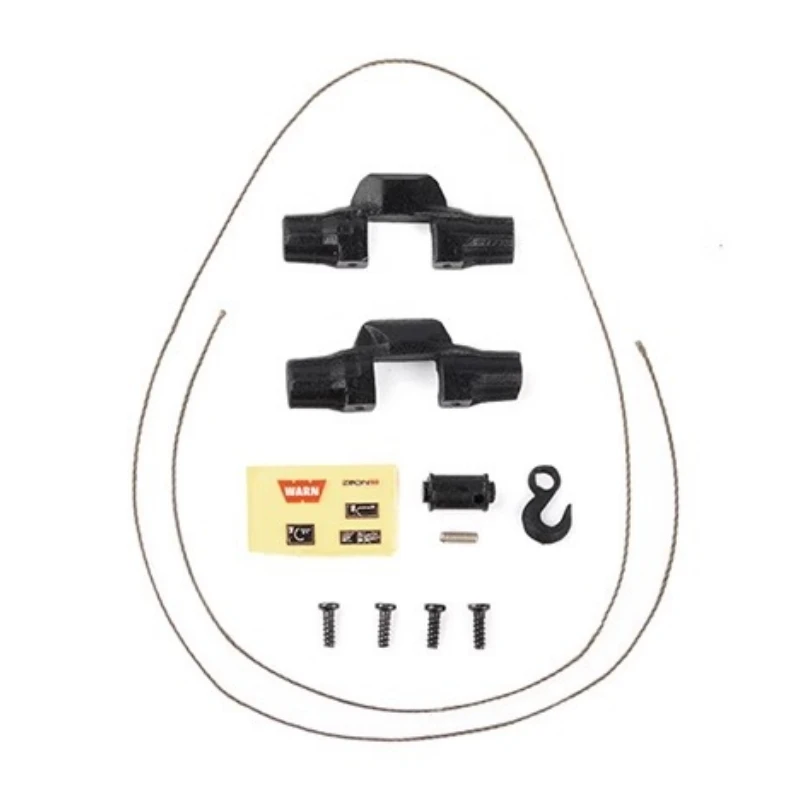 Non-functional winch model, RC4WD Z-S2174, Warn 1/24 Zeon 10, RC4WD 1/24 Trail finder 2, Mojave ii hard body, Rc car parts