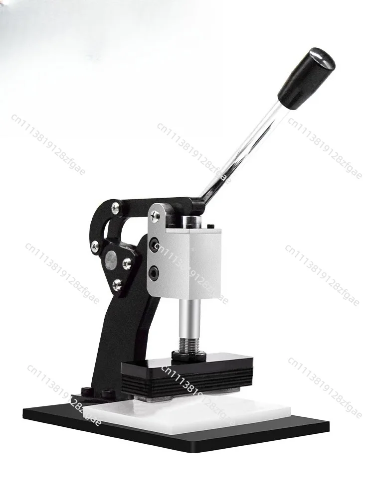 Hand Press Sampling Puncher, 90×130mm Mold for Leather, Fabric, PVC & EVA Materials