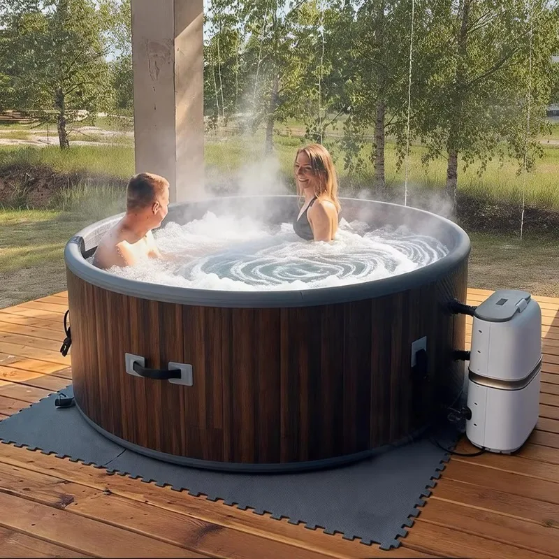 High-quality portable outdoor inflatable spa bathtub