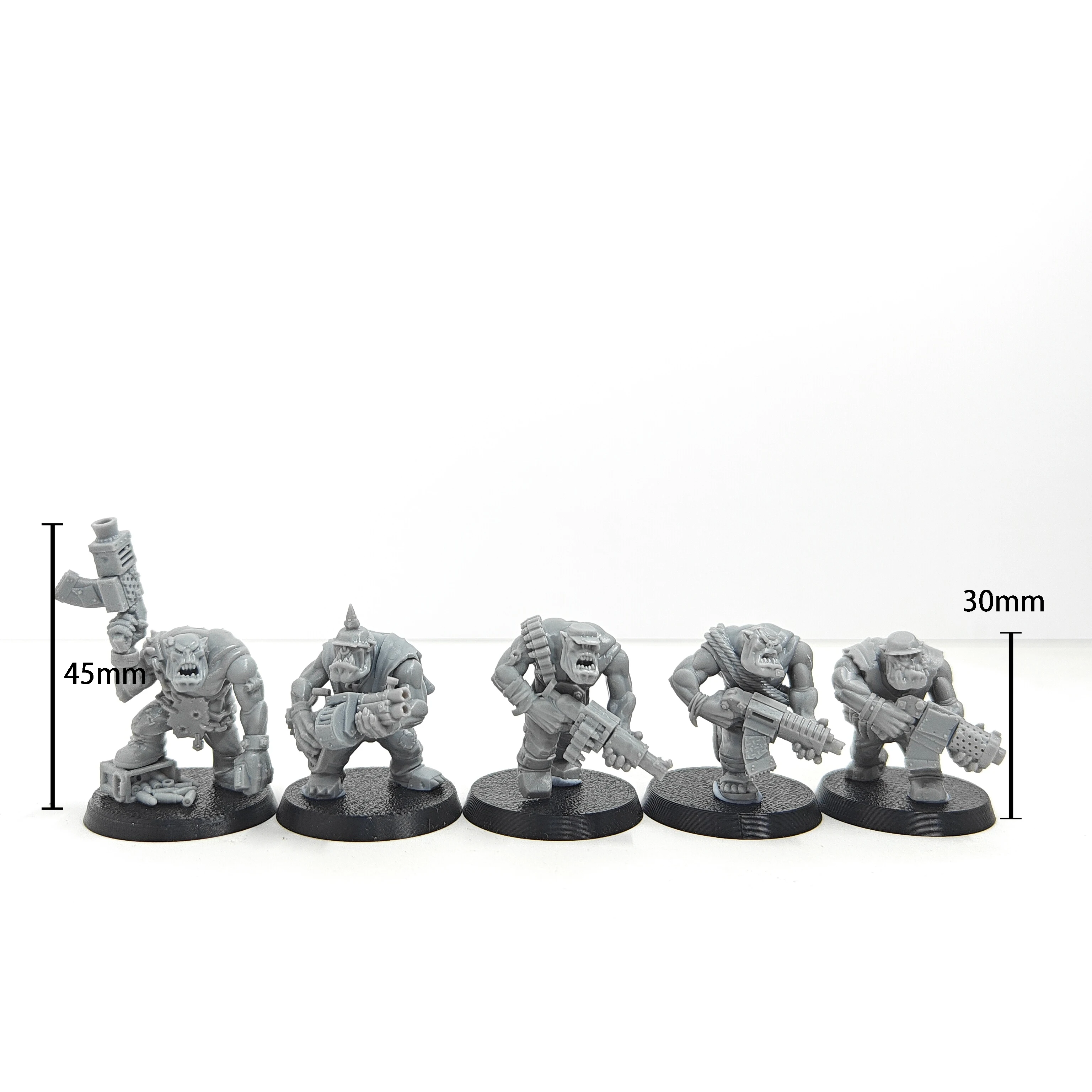 

Гаражные наборы Wargam orc, наборы из смолы, неокрашенные миниатюры, фигурка 0610.