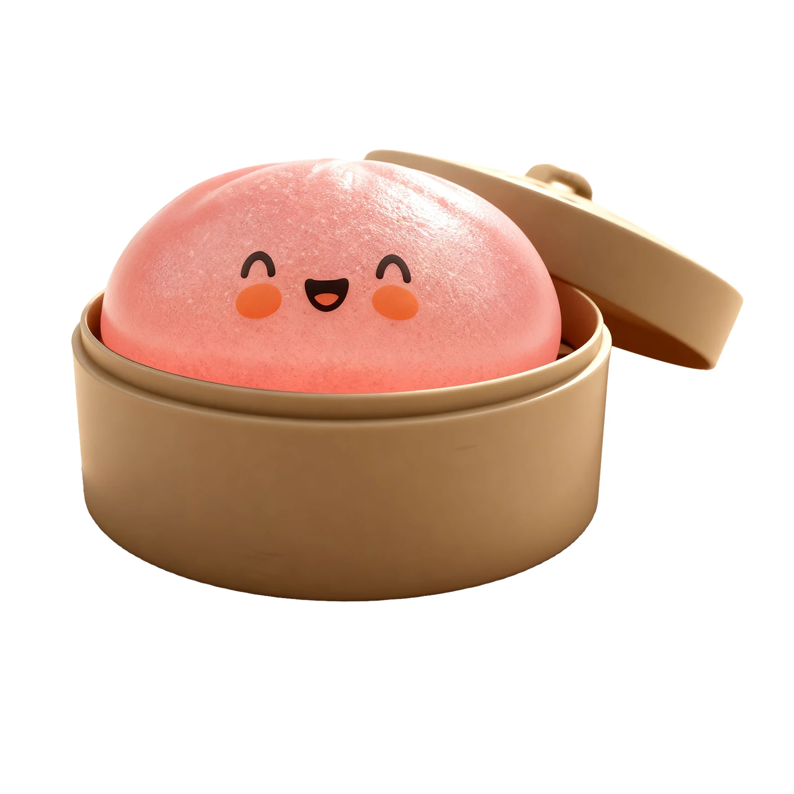 Kleurrijk Kristal Gestoomd Broodje Knijpspeeltje Herbruikbaar Plezier Stressverlichting Langzaam terugveren Flash Dumpling Desktop Decoratie Feestcadeaus