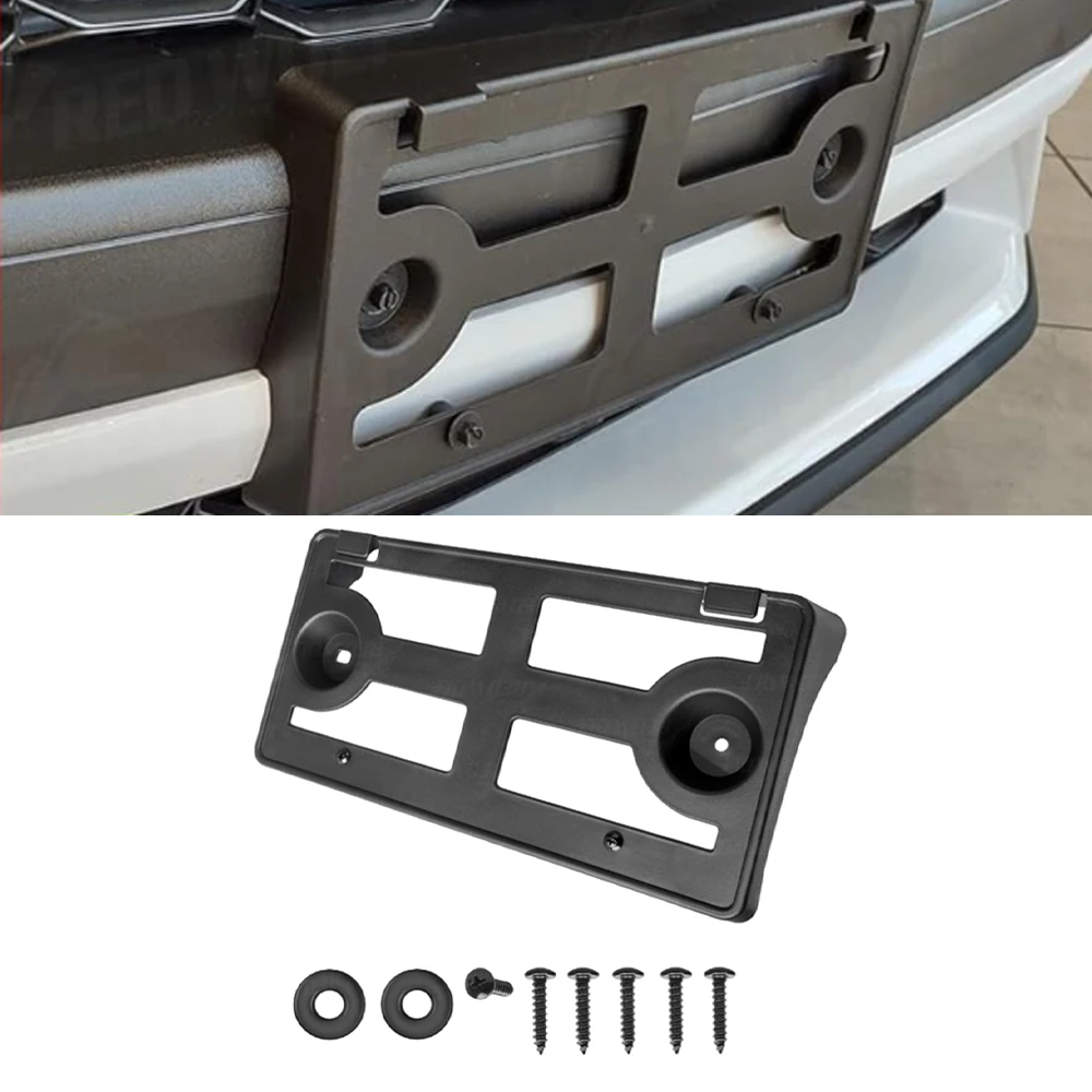 Car front bumper license plate frame bracket JR3Z17A385AA FO1068169 14754573 JR3Z17A385AA fit for Ford Mustang Bullitt 2019-2020