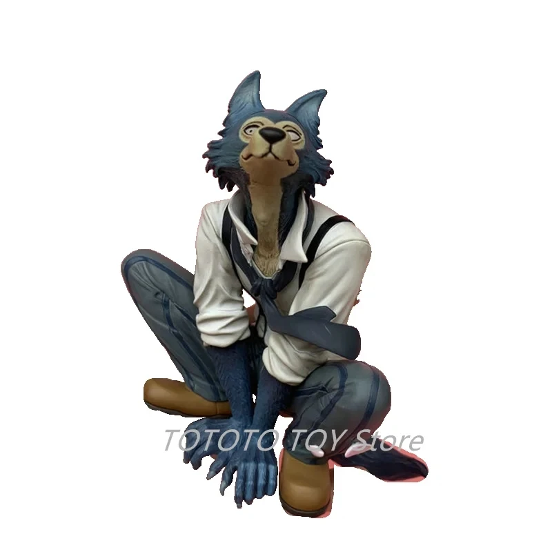 

Newest Legoshi Anime Figure Toys Timber Wolf Legosi PVC Action Figure Toys Squatting Collectible Model Doll Gift 17cm