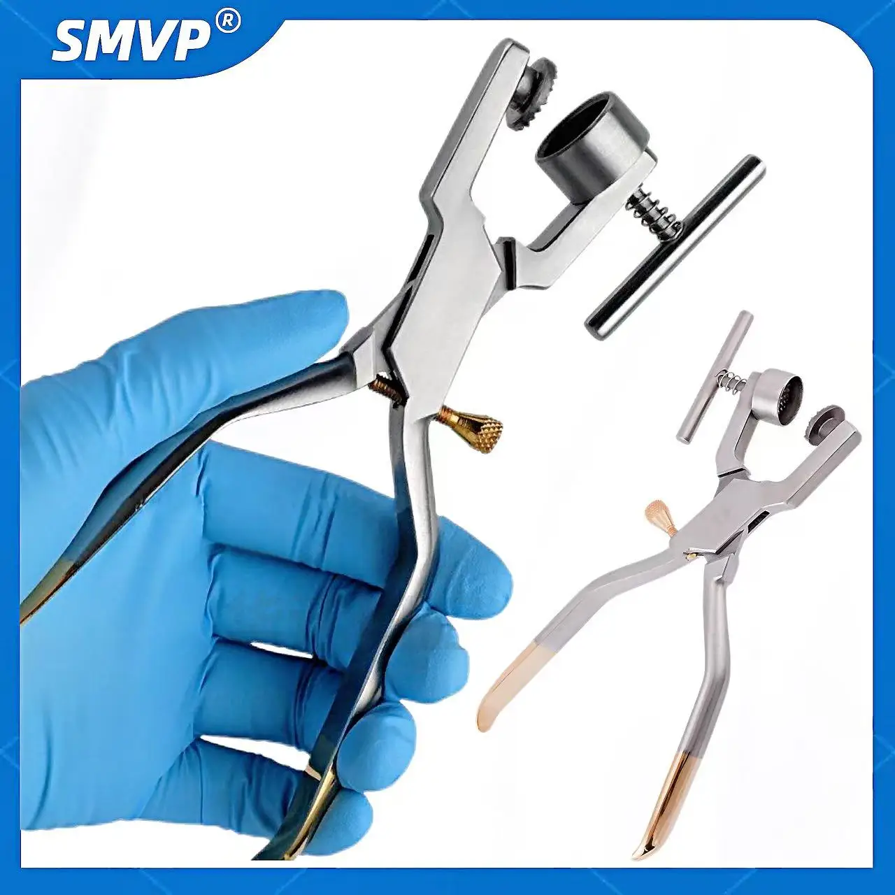 

Stainless Steel Dental Orthodontics Bone Crusher Forceps Oral Implant Bone Mill Morselize 1PCr Instrument for Dentist Tools