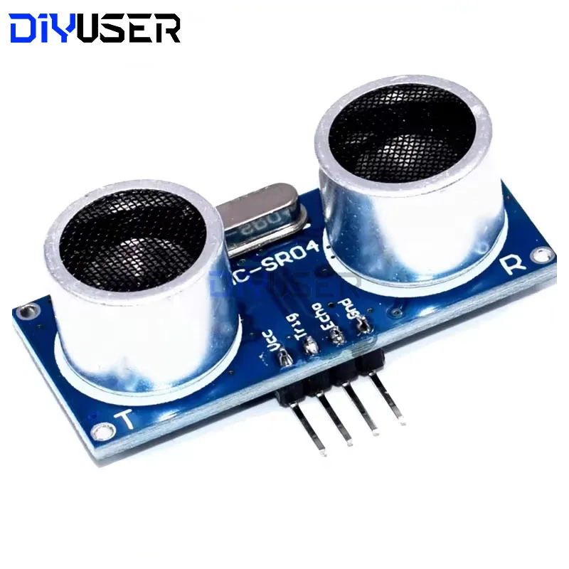 DIYUSER  Ultrasonic Module HC-SR04 Distance Measuring Transducer Sensor for Arduino Detector Ranging Smart Car