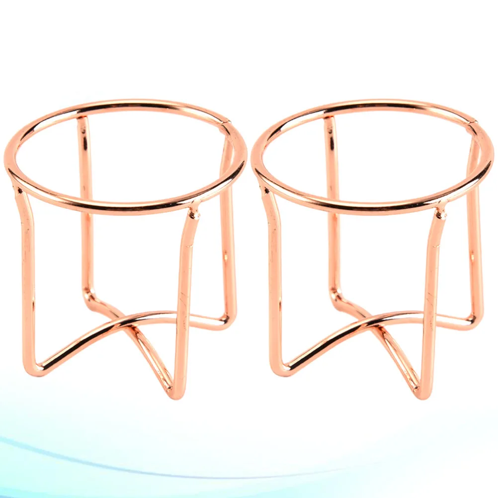 

2Pcs Makeup Sponge Holder Drying Rack Storage Stand Cross Shape Design Firm Ventilated Reusable Puff for Powder