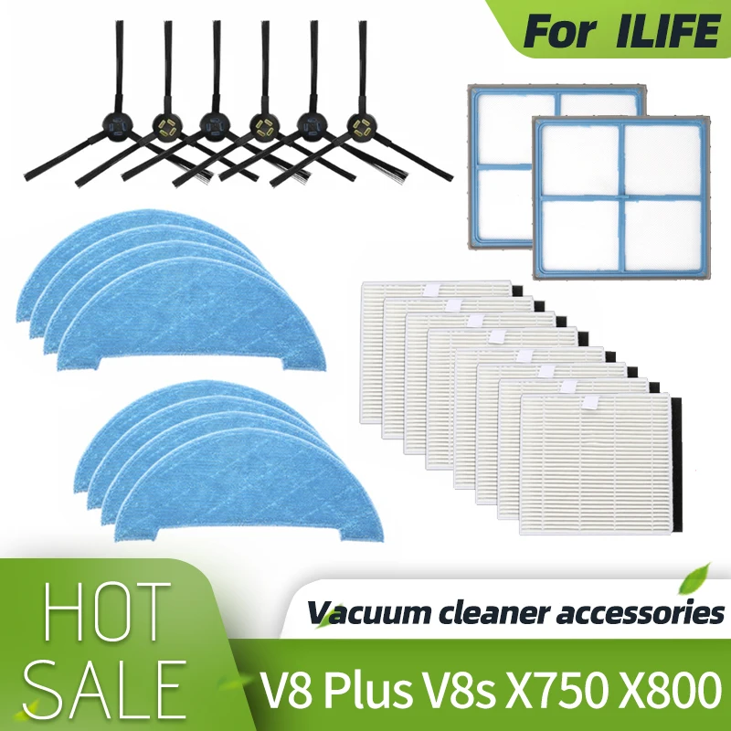 Сменные детали для робота-пылесоса iLife V8 Plus V8s X750 X800 X785 V80 Max