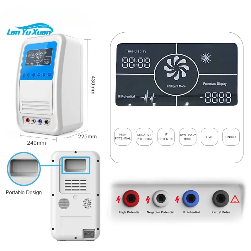 high potential therapy machine 14000 made in japan electric therapeutic equipment pain relief device