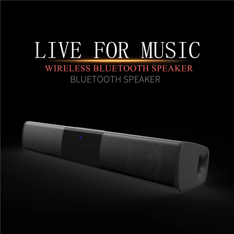 40W TV Car Sound Bar Wired and Wireless Bluetooth-compatible Home Surround SoundBar for PC Theater TV Computer Speaker