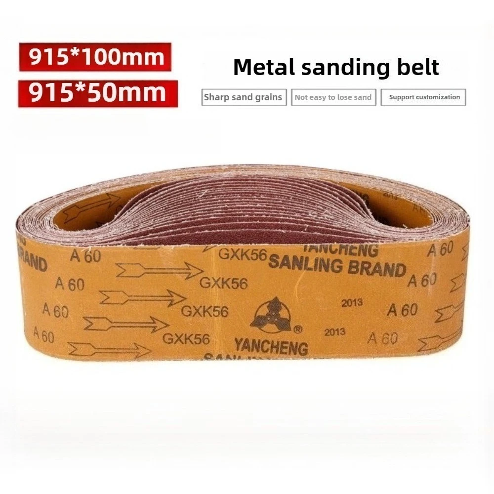 

915*100mm 4"*36 915*50mm 2"*36 inch aluminum oxide sanding belt metal woodworking grinding polishing sand belt
