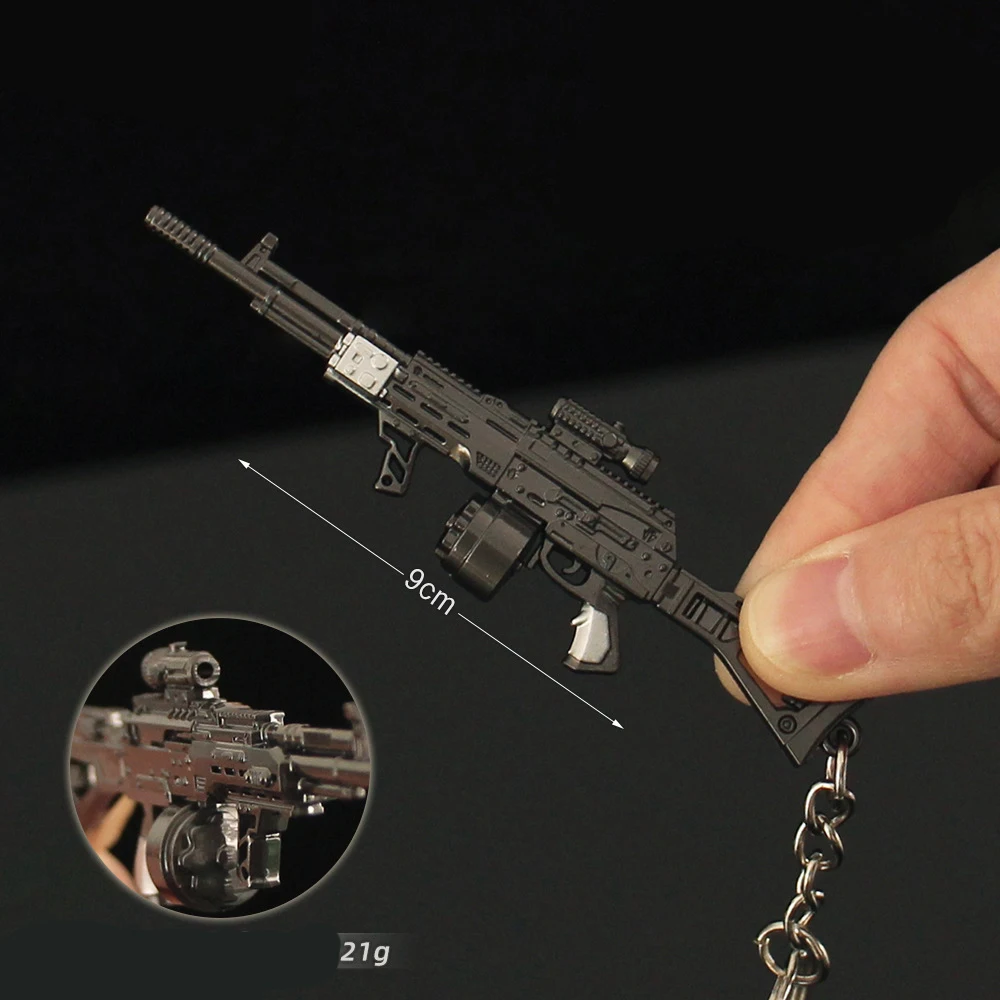 Areha Breakbut Mini Gun Model Keychain AEK PK16 T88 Sniper VSS