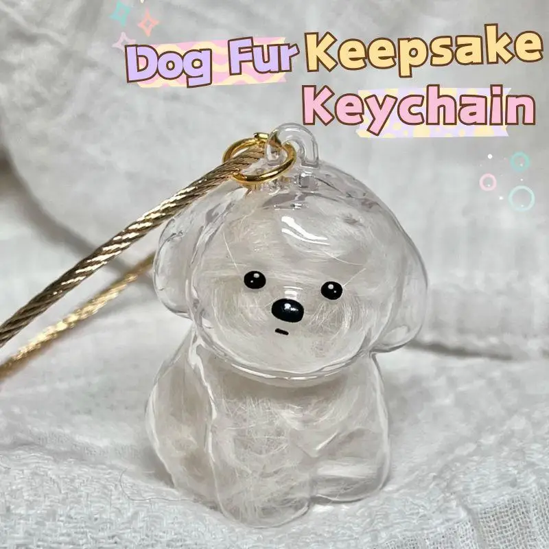 Pet Haar Andenken Box Memorial Flasche Für Hund Fell Lagerung Container Für DIY Dekoration Geschenk Für Pet Liebhaber Hause Display Schlüsselbund