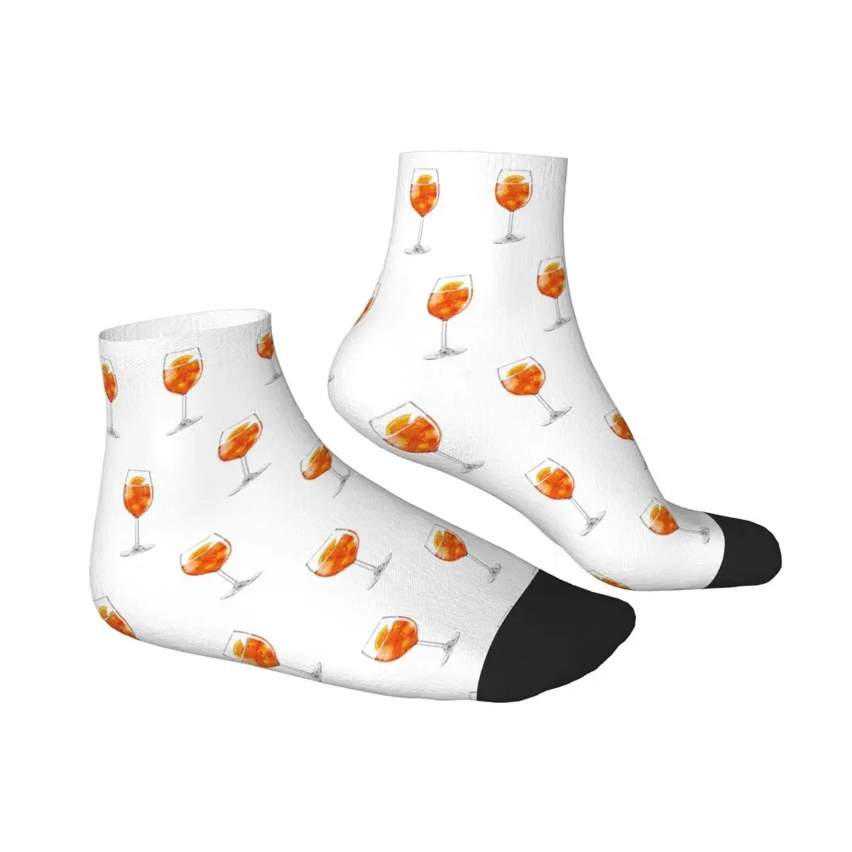 Aperol Spritz Socks Harajuku High Quality Stockings All Season Socks Accessories for Unisex Christmas Gifts