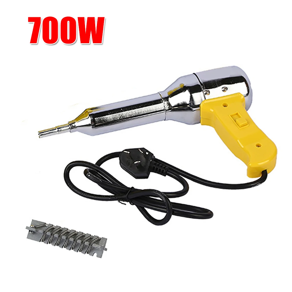 

700W 220V Plastic Welding Gun Temperature Adjustment Hot Air Gun Welding Torch Machine for Industrial Automobile Electronics