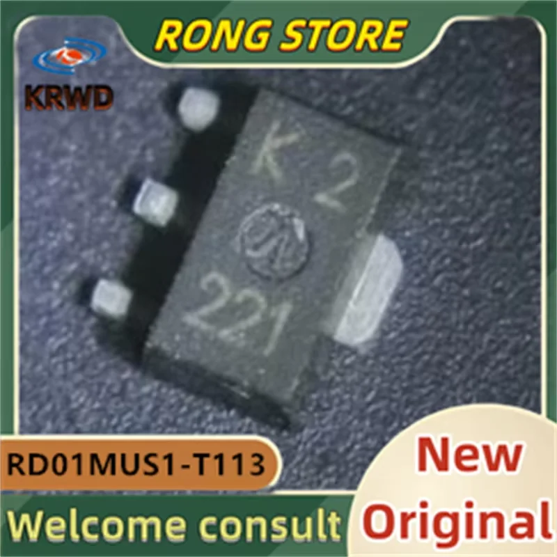 (20PCS) K2 New and Original Chip IC RD01MUS1-T113 RD01MUS1 SOT89 MITSUBISHI