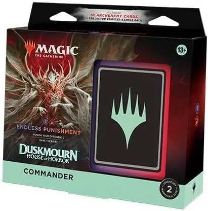 Magic the Gathering House of Horror Commander Deck Endless Punishment Black/RED (SD4)