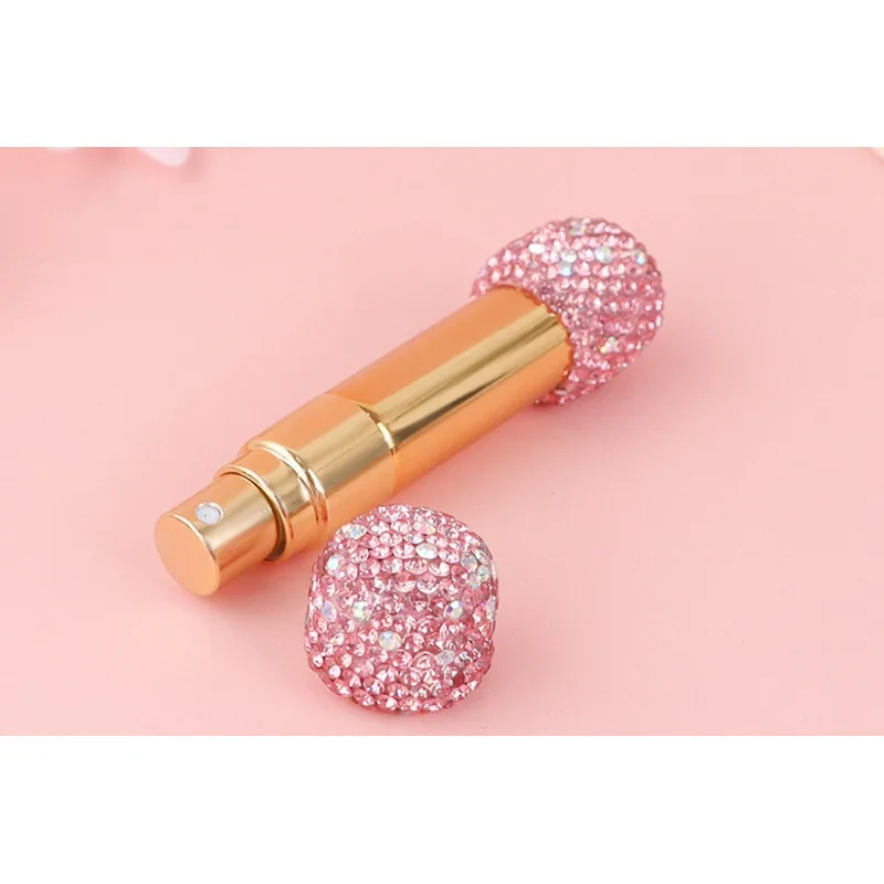 

Customized 10ml Light Portable Small Sample Press Fine Spray Bottle Empty Bottle For Best-selling Perfume