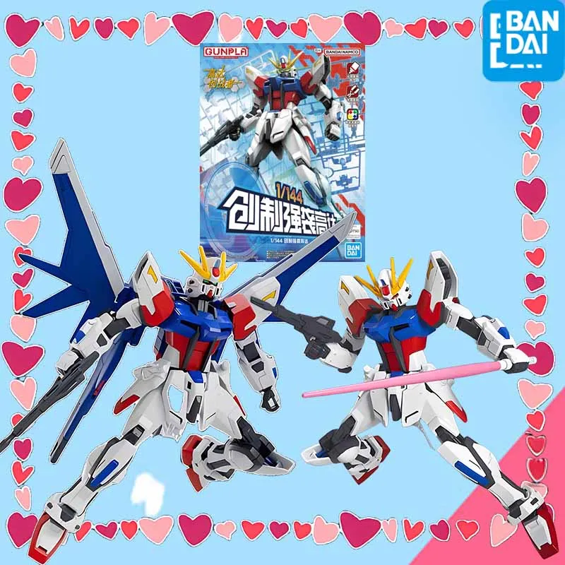 

Высокое качество Bandai Original GUNDAM HGBF 1/144 Custom Strike Gundam аниме фигурка в сборе модель игрушки модель подарок