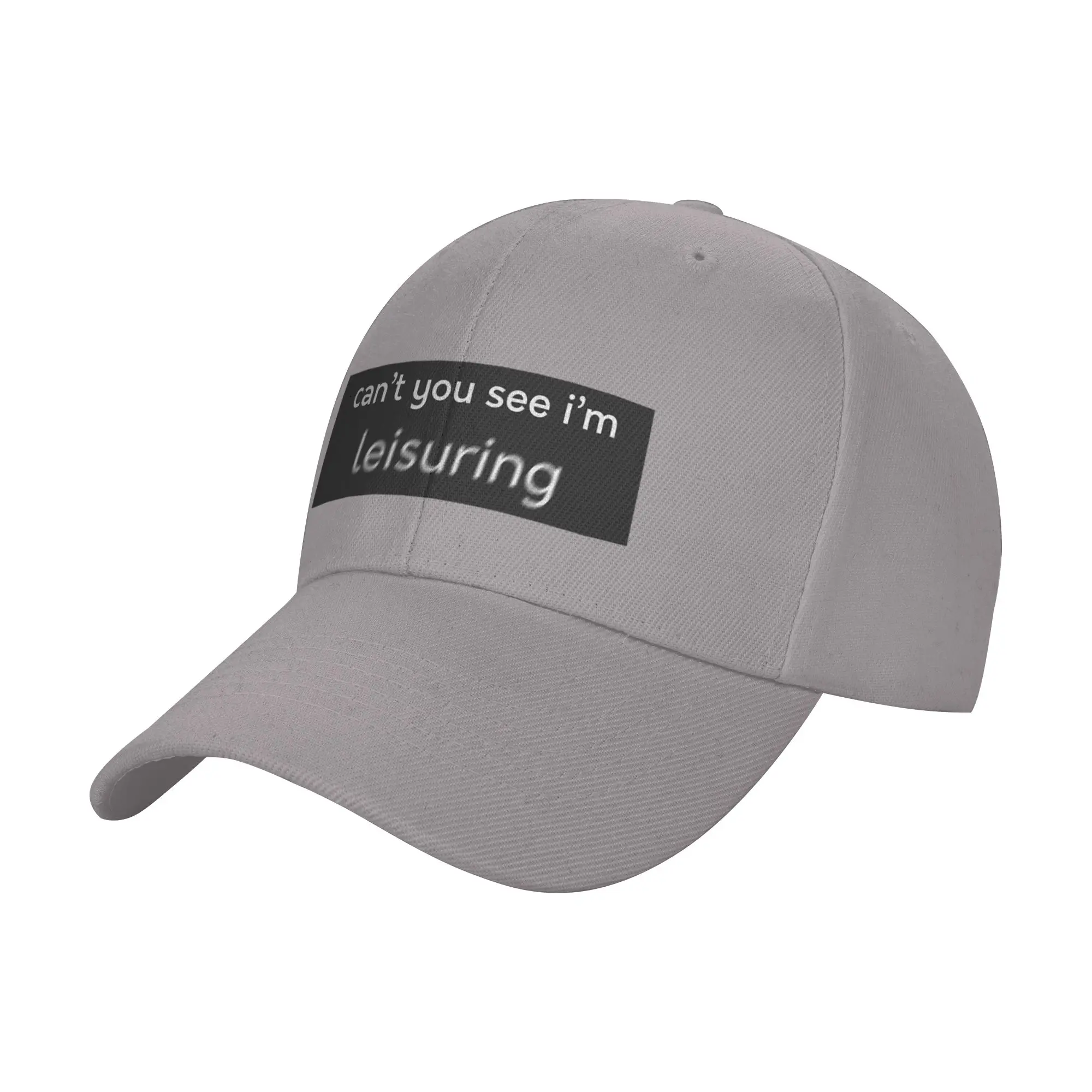 can t you see i m leisuring Trendy Baseball Cap Dog Walking Quick Dry Hip Hop Cap