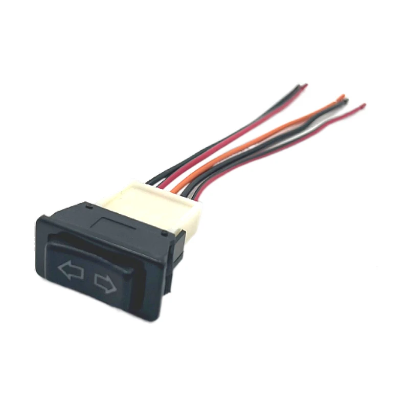5P Window Regulator 12V Universal Fit Car Power Switch Connector Button Switch Socket for Electric Door Window