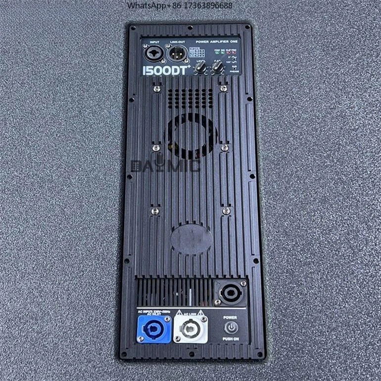 

Free logo Subwoofer Plate Amplifier Board 1500W 4ohm Double Switching Speaker Power Digital Amplifier Module Class D Subwoofer