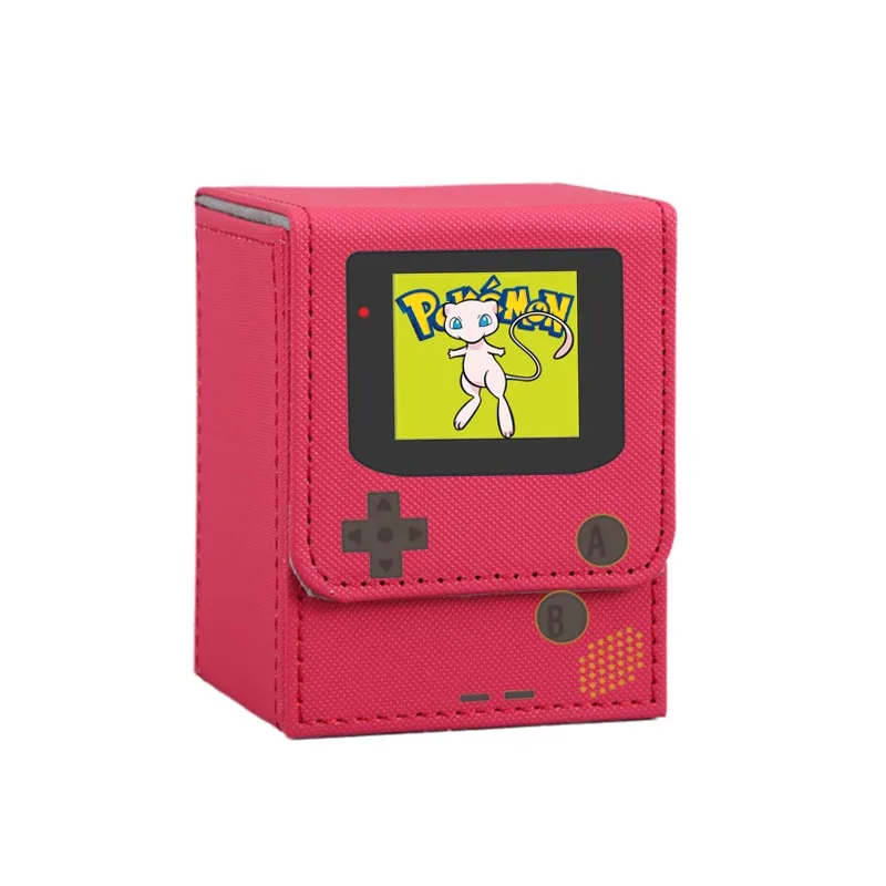 Anime Figure Pokemon Charizard Squirtle Bulbasaur Blastoise Venusaur Meowth Mew Gengar Mew Cubone Game Collection Card Box