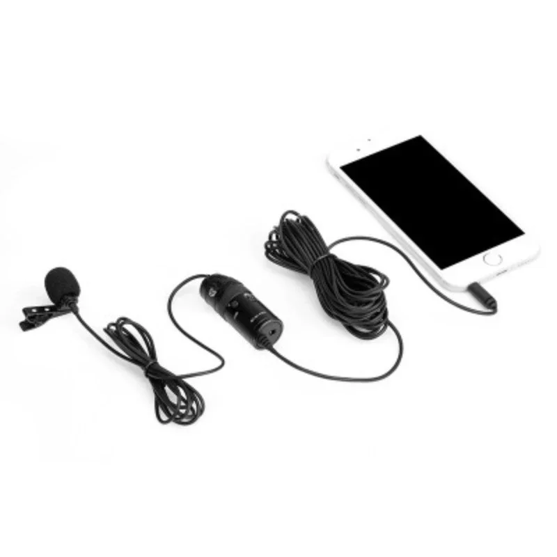 Lavalier Microphone Camera DSLR Interview Recording Mobile Phone Lavalier Mark