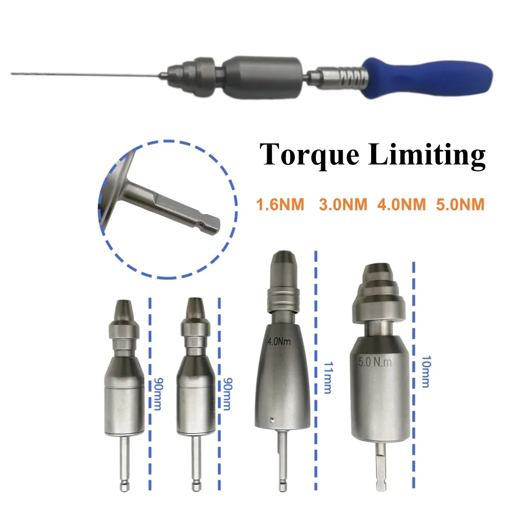 VKTIMALL AO Quick Coupling Torque Limiting Attachment and handle Orthopedic Instruments for pet Instruments