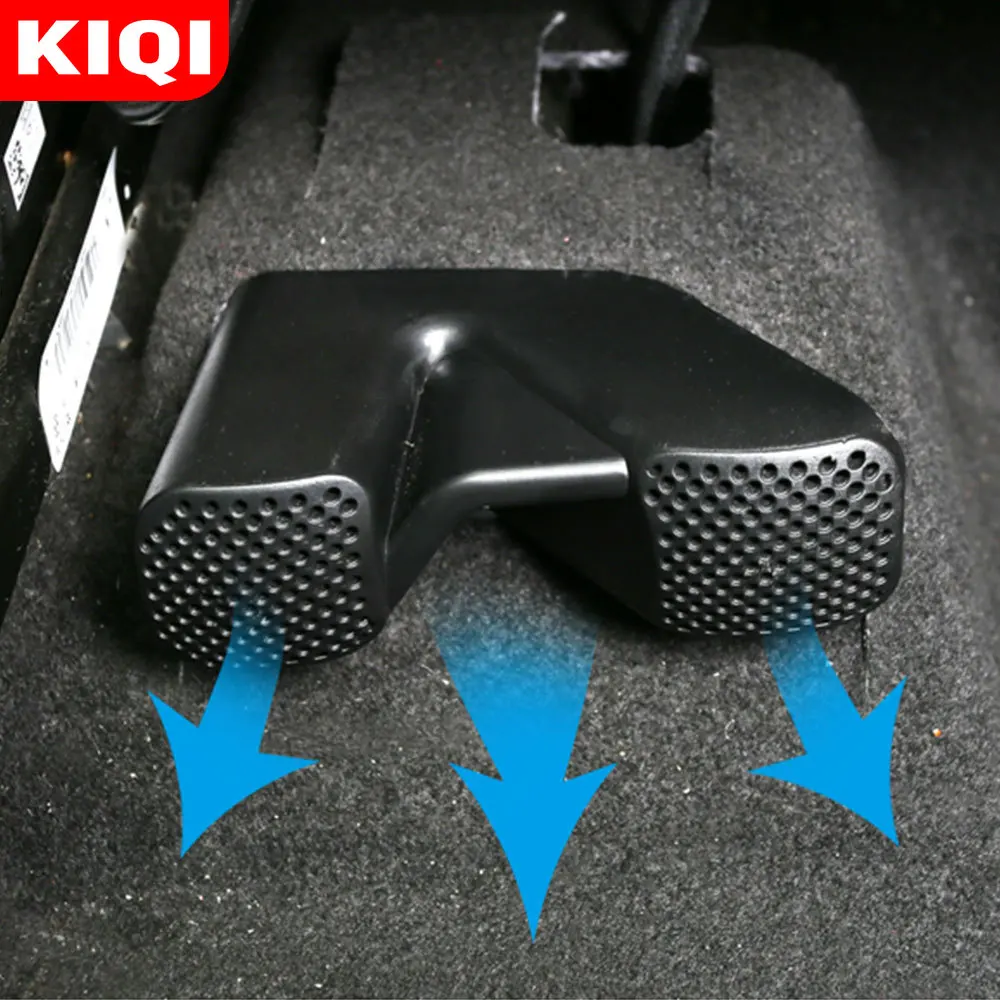 KIQI Air Outlet Trim for Renault Koleos Samsung QM6 2016-2020 Car Under Seat Floor A/C Heater Air Conditioner Vent Outlet Cover