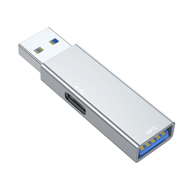 

Universal USB -адаптер A52B с портами типа C и USB3.0 для использования данных мышь и клавиатуры