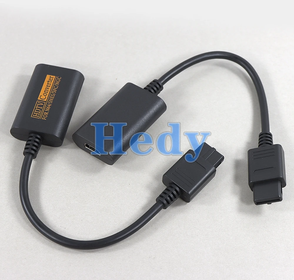 1 шт. для N64 в HDMI-совместимый адаптер HDTV-конвертера для N64/Gamecube/SNES/NGC Plug Play Full Digital 1080P без внешнего питания
