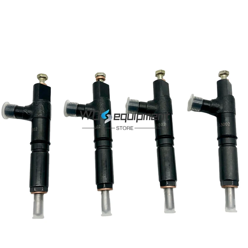 1G796-53000 4Pcs Fuel Injector 1G796-53002 1G796-53001 For Kubota V2203 V2403 Engine 6685512