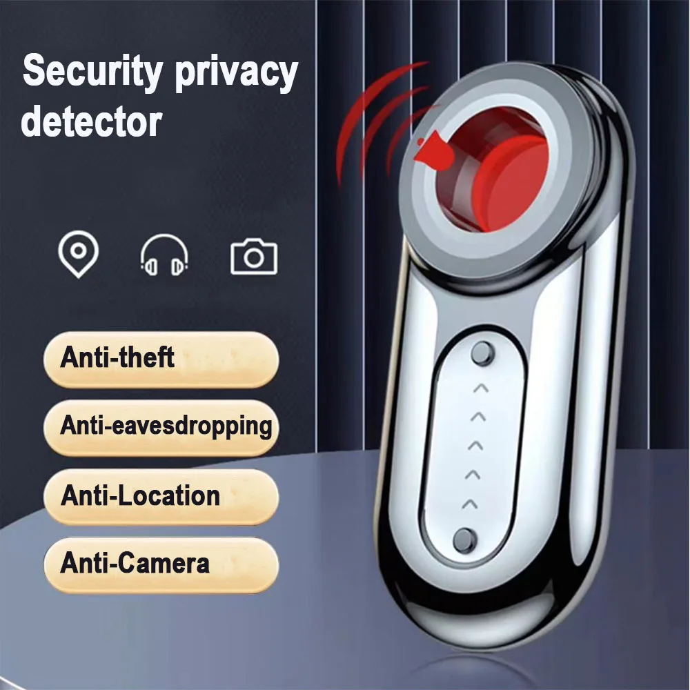 Multi-function Camera Detector Anti Car Theft GPS Scanning Detection Instrument RF Tracker Wireless Camera Lens Device Finder